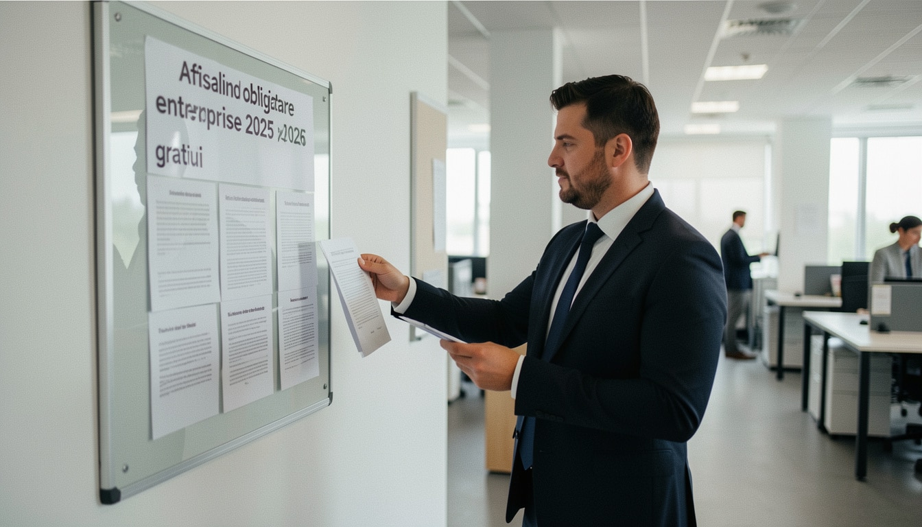 Affichage obligatoire en entreprise 2026 à imprimer